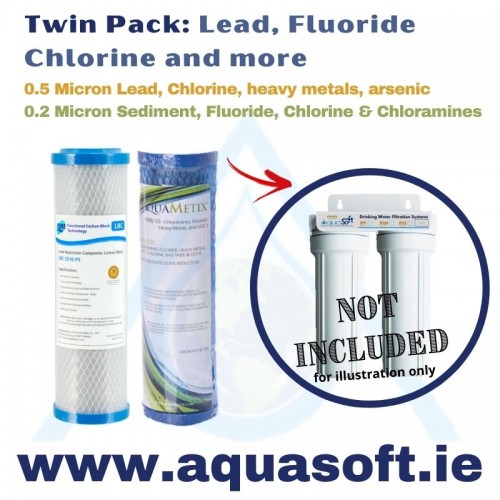 Twin Pack: Chlorine, Fluoirde, Lead & more
